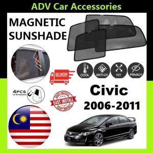 Honda Civic 2006-2011 ADV Magnetic Sunshade [4PCS]