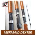 คันเบ็ดตกปลา MERMAID DEXTER คันหน้าดิน ด้ามก็อกเกรด A  มีเบทและสปิน แพ็คใส่กล่อง. 