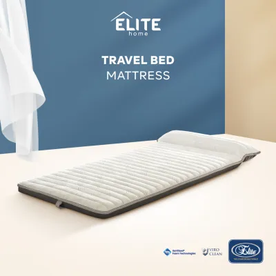 Elite Kasur Lipat Kasur Gulung Kain Knitted Premium / Travel Bed Mattress