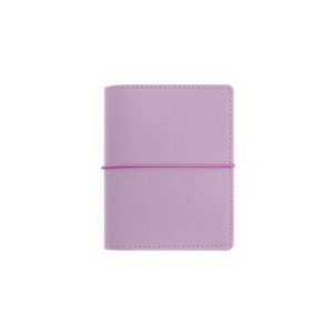 HJKL M5 Loose Leaf Notebook Blank Page PU Leather DIY Binder Notebook Simple 50 Sheets Mini Pocket Notebook School