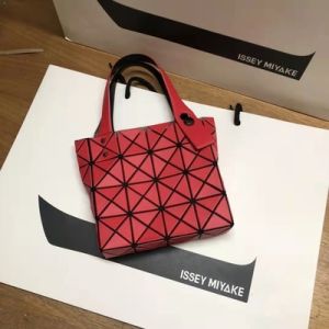 100% Original Issey Miyake BAOBAO BAG female portable small square shoulder bag 77220302