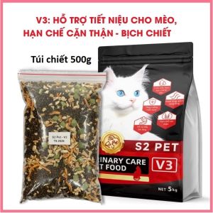 [ Túi chiết ] Hạt Cho Mèo Siêu Topping S2 Pet Dòng V1 V2 V3 thơm ngon cho mọi lứa tuổi