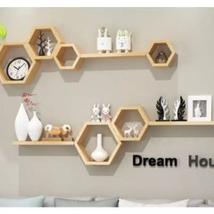 Rak Hiasan Dinding Aesthetic Fungsional