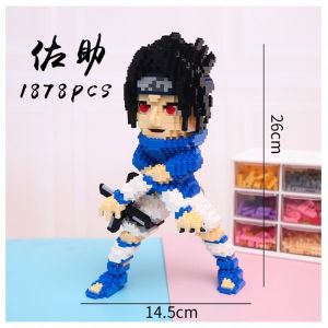 Naruto Nano Blocks Building Blocks Cartoon Anime Naruto Sasuke Hatake Kakashi Toys Gifts Desktop Decor