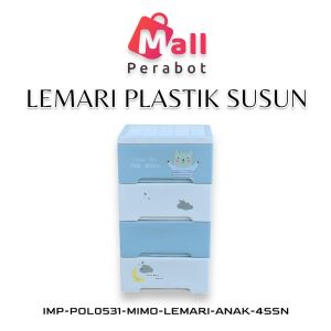 Mall Perabot | Lemari Plastik Penyimpanan Pakaian Anak Susun Underware Storage Laci Cabinet Storage Box Pakaian Dalam Kaos kaki