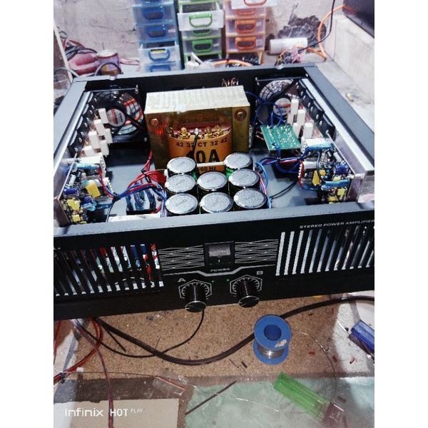 power amplifier rakitan 10 Amper besar CT 55 | Lazada Indonesia