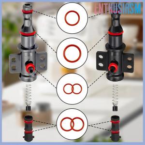 【Enthusiasm】🌟🌟【Hot Sale】🎈 15Pcs O-Ring Seal Kit Silicone Gasket For Saeco Coffee Machine Brewing Group Spout Connector Sealing Rings Accessories