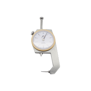 WPOT Round Dial Thickness Gauge High Precision Pointed/Flat Head Dial Caliper Measuring Tool Durable Measuring Tool Hollow Pipe