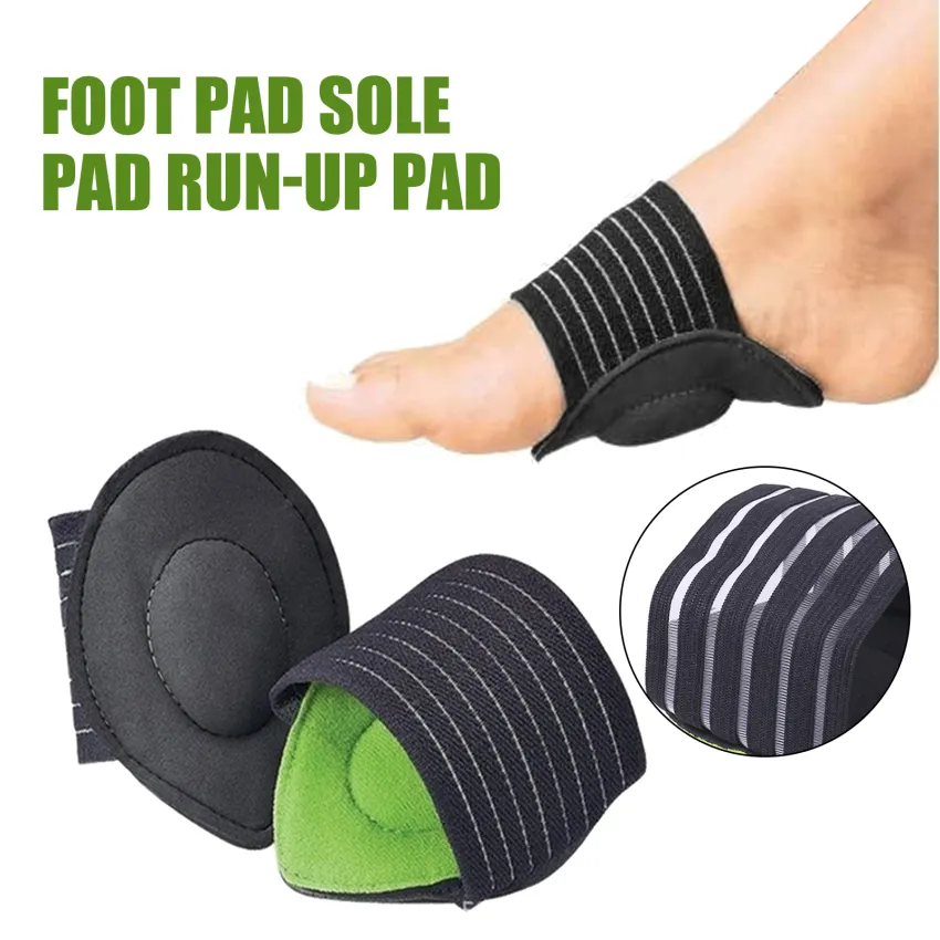 Feet Heel Pain Relief Plantar Fasciitis Insole Run-up Pad Feet