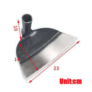 Steel Garden/Outdoor Steel Hoe Without Handle For Garden Weeding Outdoor Steel Hoe