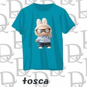 kaos anak labubu kacamata edition