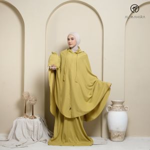 ALMAHIRA - Mukena Dewasa SHIMLA Laser Cut 2in1 Premium