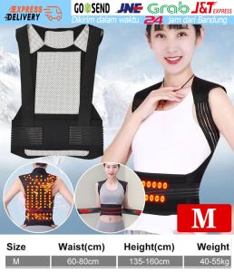 Tourmaline Alat Terapi Pinggang Magnetic SABUK KORSET TERAPI PUNGGUNG BELT MAGNETIC ROMPI MAGNETIC