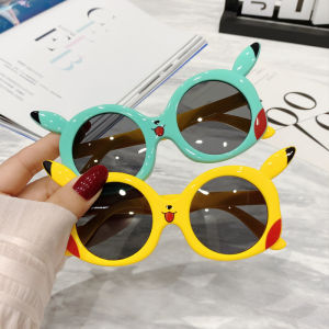 Kính râm kính mát trẻ em Pikachu chính hiệu Luxury Korea kính bé trai kính bé gái kính mắt thời trang đáng yêu dành cho bé