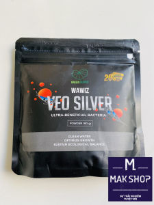 Men Vi Sinh Wawiz - Veo Silver Túi Zip 180g Cho Hồ Cá Cảnh Hồ Thủy Sinh Hệ Thống Lọc Tốt - Cá Khỏe Nước Trong
