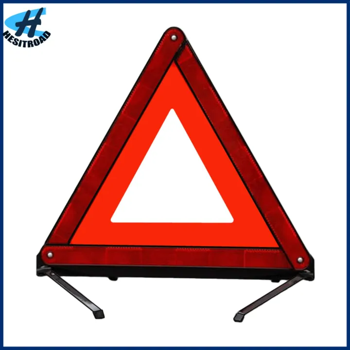 Warning Triangle Stand Bucwxa Convenient Tripod Vehicle Tripod Reflective Emergency Folding ...