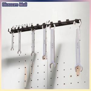 [Blossom] Cờ lê vít tổ chức nhà treo tường lưu trữ giá với số khe cắm công cụ tổ chức móc Kìm tuốc nơ vít chủ