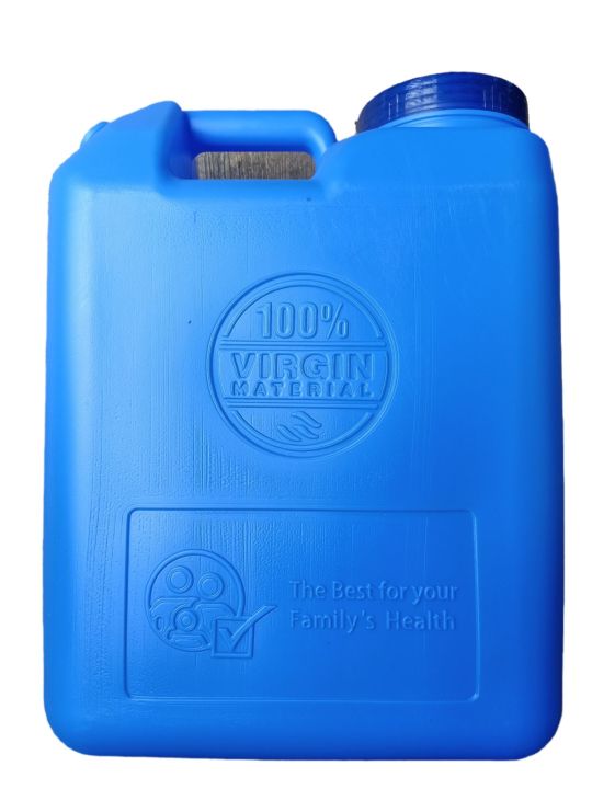 100% VIRGIN MATERIAL 5-Gallon Slim Water Container with Rotary Faucet ...