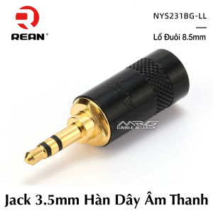 Jack 3.5 REAN lổ đuôi jack 8.5mm giá 1 chiếc dùng hàn dây âm thanh | giắc 3.5 rắc 3.5 rack 3.5. J-3