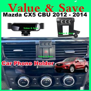 Mazda CX5 CBU 2012 - 2014 CKD 2015 - 2017 Custom Fit Gravity Phone Holder Air Vent Aircond CX-5 Mobile Holder Gravity M4