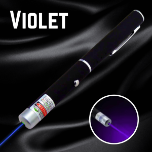 Portable Laser Pointer Pen Red Green Violet Light Presentation Teaching Pet Interactive Pointer