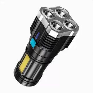 HTF.COD P1000 super bright LED flashightmulti-function rechargeable lIght
