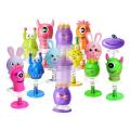 Adhesive Suction Cup Spring Toy 36pcs Monsters Jumping Figures Classroom Reward Bulk Set Kids Interactive Party Supplies Ages 3+. 
