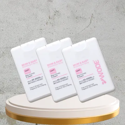 [OFFICIAL WODE] WODE Mum & Baby/Hand & Body 20ml Spray Bundle (ALCOHOL FREE CHEMICAL FREE)