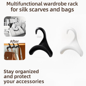 Multifunctional Hook Bag Storage Artifact Handbag Hook Plastic Closet Hook For Organizing Backpack Belt Silk Scarves