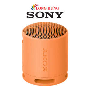 Loa Bluetooth Sony SRS-XB100 - Hàng chính hãng - Thiết kế nhỏ gọn tiện lợi âm thanh mạnh mẽ và rõ nét chế tác từ vật liệu tái chế