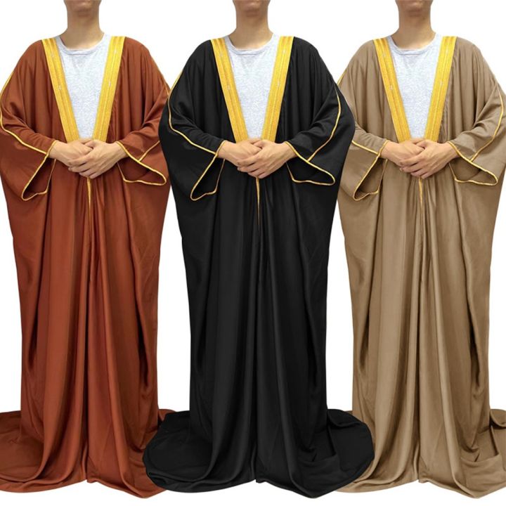 【Ready Stock】 Premium Quality Men's Arabian Cloak Bisht Thobe Classic ...