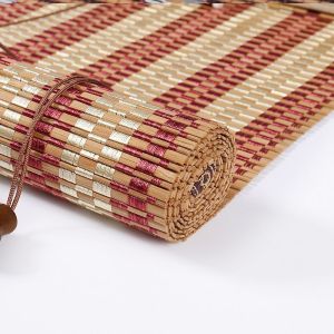 Sunshade For Home Window Bamboo Roller Blind  Shading Balcony Partition Household Hotel Bed & Breakfast Curtain Punch-Free Bamboo Blinds Roller