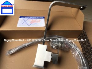 Kagol - Vòi rửa bát rửa chén inox 304 nóng lạnh cần cứng vuông mờ TP-VC14 chính hãng