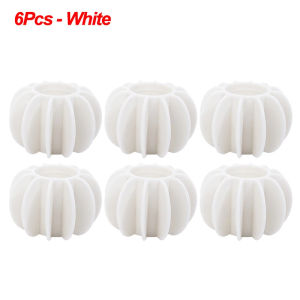 6/12Pcs Magic Laundry Balls Reusable Silicone Cleaning Ball Clothes Hair Remover Catcher Anti-winding Dryer Ball Washing Machine Decontamination Anti-tangle Cleaning Tools