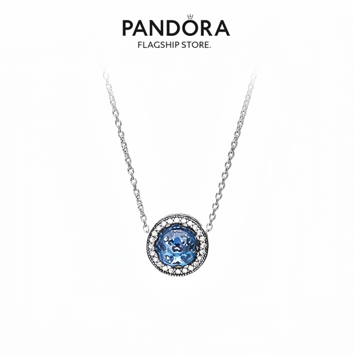 Sapphire necklace store pandora