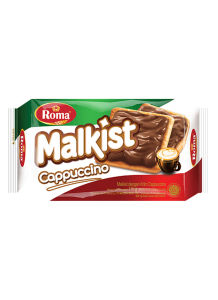 Camilan Roma Biskuit Malkist Varian Krim Keju Manis / Sweet Cheese Crackers Abon Gurih Cokelat Kelapa Belgian Coklat Cappucino Sweet Crackers 90 Gr Kelapa Kopyor 202 Gr