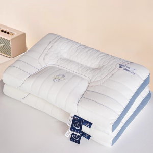 Sleep Pillow Cervical Spine for Sleep Cervical Pillow Natural Latex Sheets Support not Easily Deformed