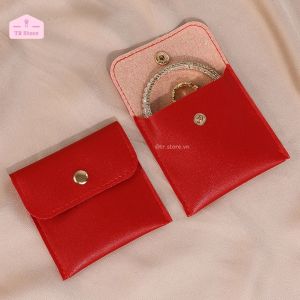 Túi da PU bỏ túi đựng trang sức du lịch đựng phụ kiện nhỏ