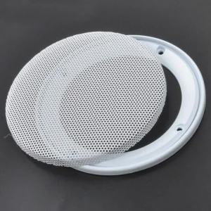 OnlyF U 1PC 4"/5"/6.5"/8" inch Speaker Cover Decorative Circle Metal Mesh Grille White K6R8Z