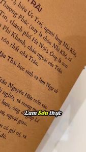 Sách - Lam Sơn thực lục (Nguyễn Trãi biên soạn) (Lê Thái Tổ đề tựa) (Nhã Nam)