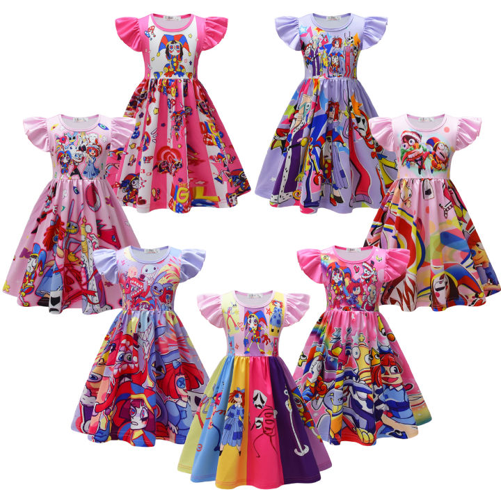 {Sweet Baby} Pomni Costume Kids The Amazing Digital Circus Cosplay ...