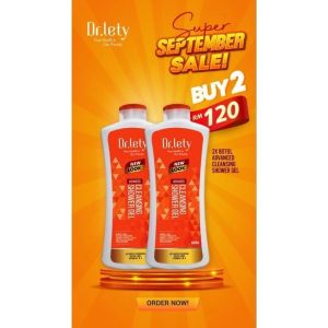 Dr.Lety Advanced Cleansing Shower Gel Whitening 800ml