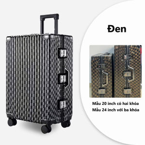 Vali đa chức năng Vali du lịch Vali công tác Vali đặc biệt Vali ký gửi chắc chắn và chống mài mònVali bánh xe phổ KN2401