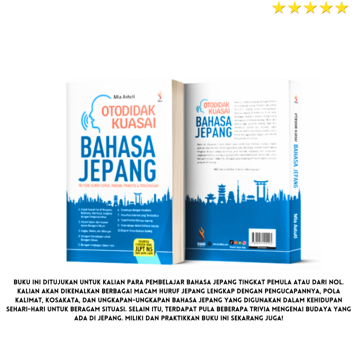 Buku Bahasa Jepang, Otodidak Kuasai Bahasa Jepang, Soal JLPT N5 ...