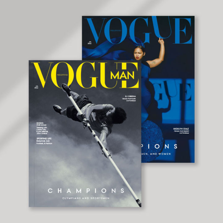 Vogue Philippines Cover 1 & Vogue Man Philippines: July 2024 | Lazada PH