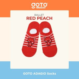 Goto Adagio Ankle Sock Kaos Kaki Pendek Semata Kaki Wanita Lucu Tebal