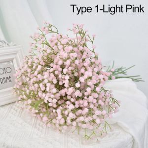 LUMINOU DIY Party Supplies Home Decoration Fake Plants lifelike Baby Breath 108Heads Artificial Gypsophila Floral Arrangement