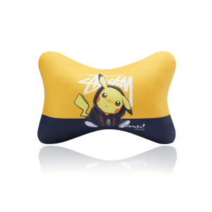 Gối Tựa Đầu Xương Cá Vải Mịn Lõi Bông Họa Tiết Nhân Vật Hoạt Hình Cao Cấp