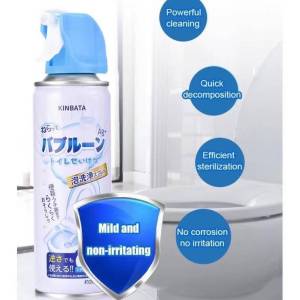 500ml Household toilet bubble cleaner splash water foam cleaning mousse