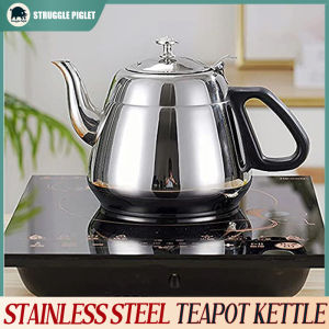 Stainless Steel Teapot Kettle Thicken Tea Water Stove Hotboiling Pots Gas Coffee Induction Home Camping 1.2L/1.5L